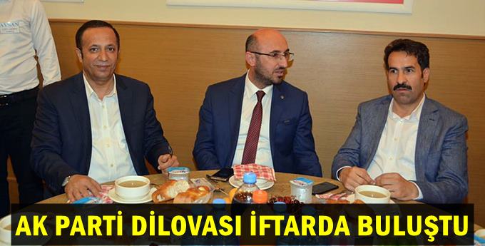 AK Parti Dilovası iftarda buluştu