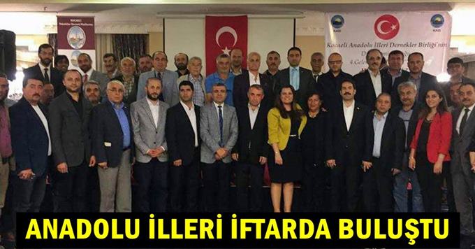 Anadolu illeri iftarda buluştu