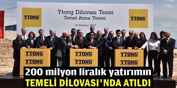200 milyon liralık yatırımın temeli Dilovası'nda atıldı