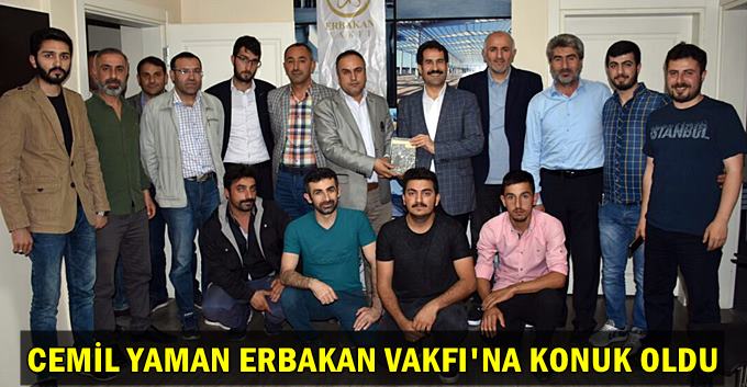 Cemil Yaman Erbakan Vakfına konuk oldu
