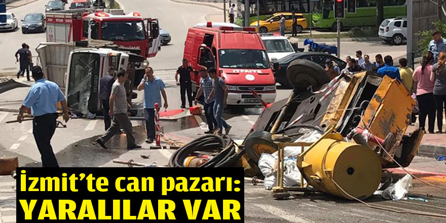 İzmit'te can pazarı: Yaralılar var