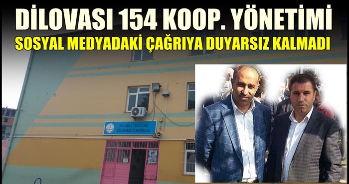 154 Nolu Kooperatif duyarsız kalmadı