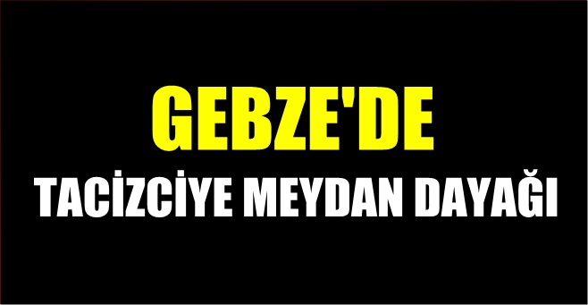 Tacizciye meydan dayağı!