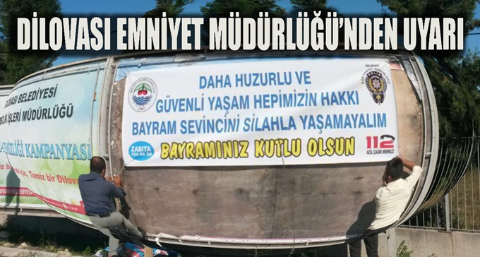 Bayramda silahlı sevince hayır!