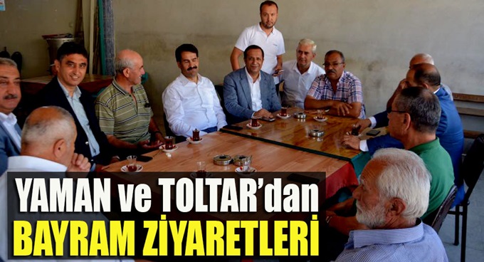 Yaman ve Toltar'dan bayram ziyaretleri