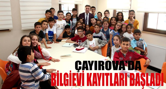 Çayırova Bilgievleri Kayıtlara Başladı