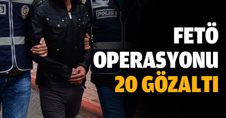 Kocaeli'de Fetö operasyonu