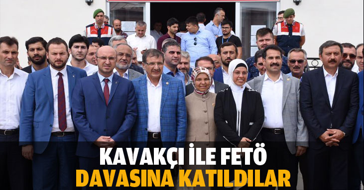 AK Partililer donanma davasını takip etti