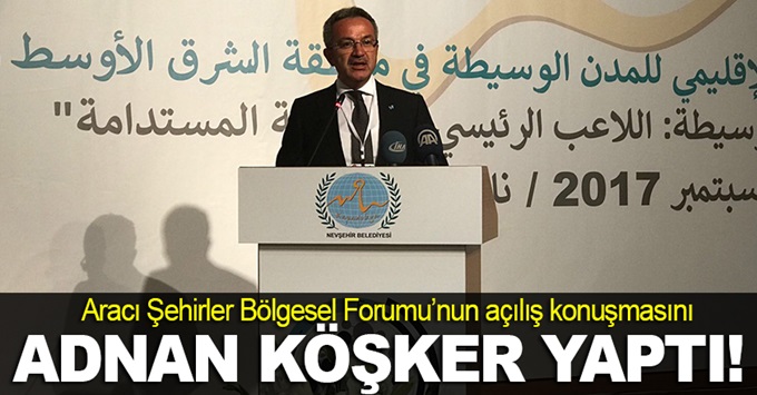 Açılışı Başkan Köşker yaptı