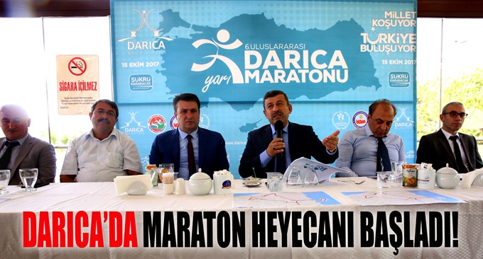 Darıca'da maraton heyecanı başladı