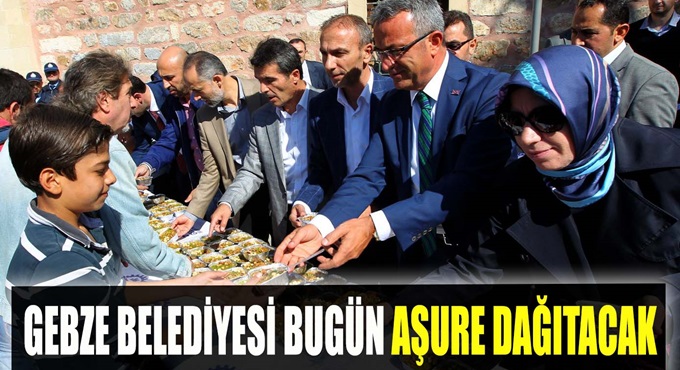 Gebzeliler aşure ikramında buluşacak