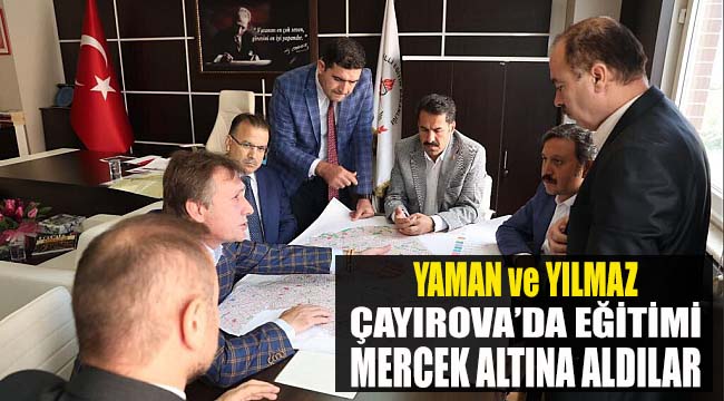 Vekiller Çayırova'da eğitimi mercek altına aldı