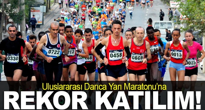 Maratona rekor katılım!