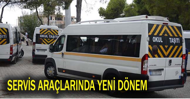 Servis araçlarında yeni dönem