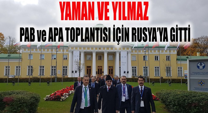 Yaman ve Yılmaz, Rusya'ya gitti