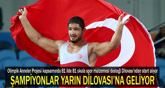 Şampiyon Taha Akgül ile Dilovasına geliyor