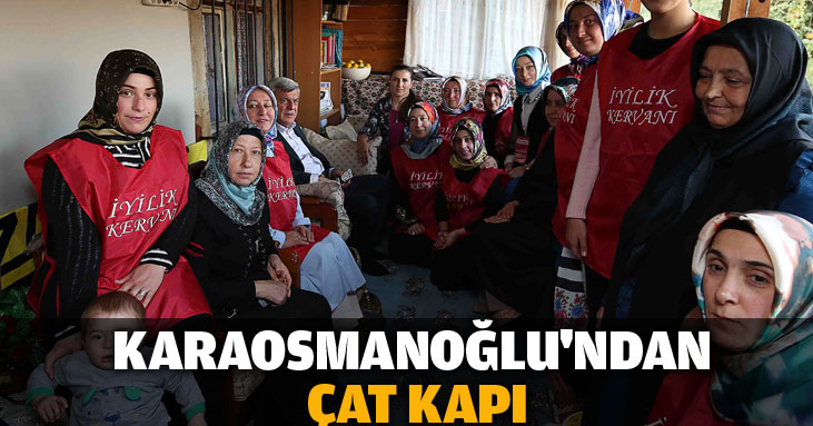 Karaosmanoğlu'ndan Gebze'de çat kapı ziyaret