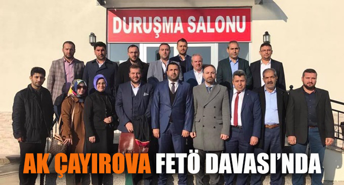 Gür ve ekibi duruşmaya katıldı