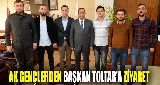 Sarıca ve ekibi Başkan Toltar'a gitti
