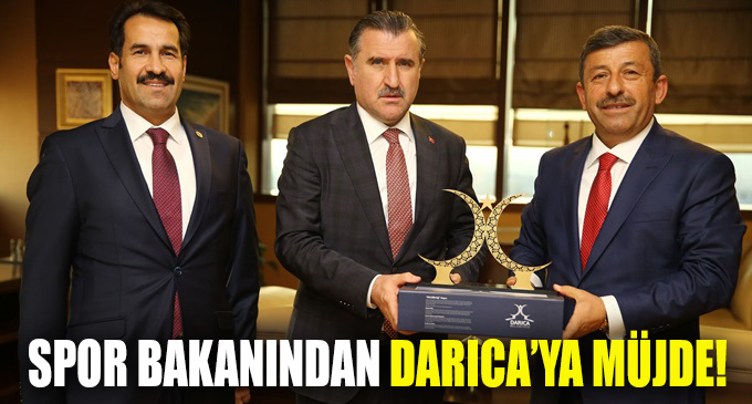 Spor Bakanından Darıca'ya müjde!