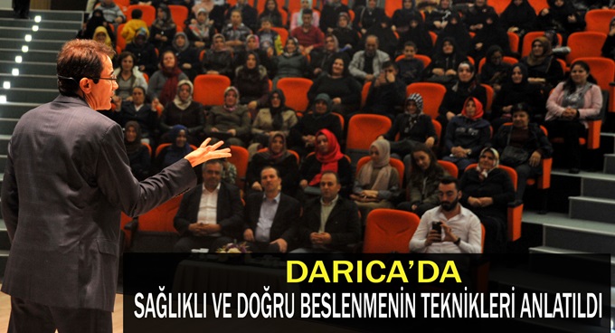 Ender Saraç'tan Darıcalılara seminer