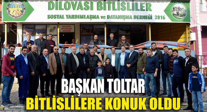 Başkan Toltar, Bitlis'lilere konuk oldu