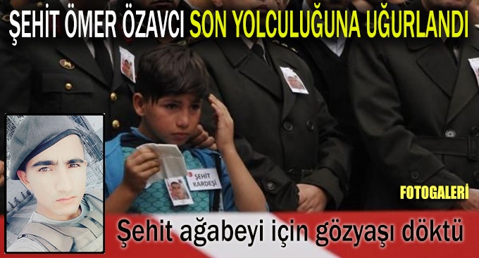 Şehit Özavcı'ya son görev