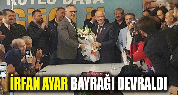Ayar bayrağı devraldı!