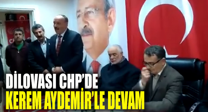 Dilovası CHP'de Kerem Aydemir ile devam