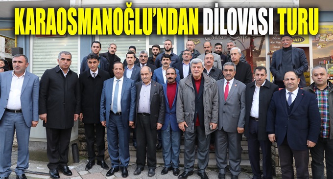 Karaosmanoğlu'ndan Dilovası turu