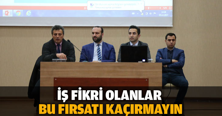 İş Fikri olanlar bu fırsatı kaçırmayın!