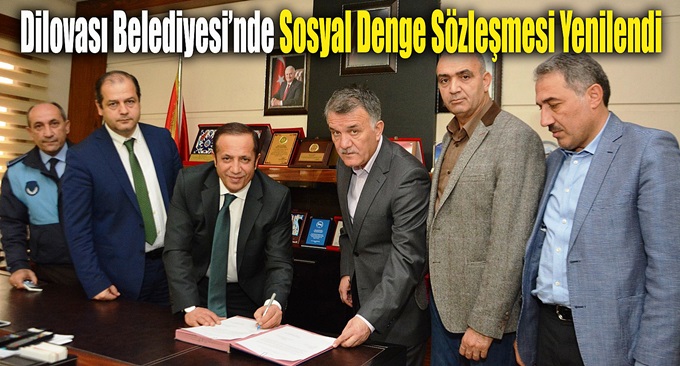 Dilovası Belediyesi’nde Sosyal Denge Sözleşmesi Yenilendi