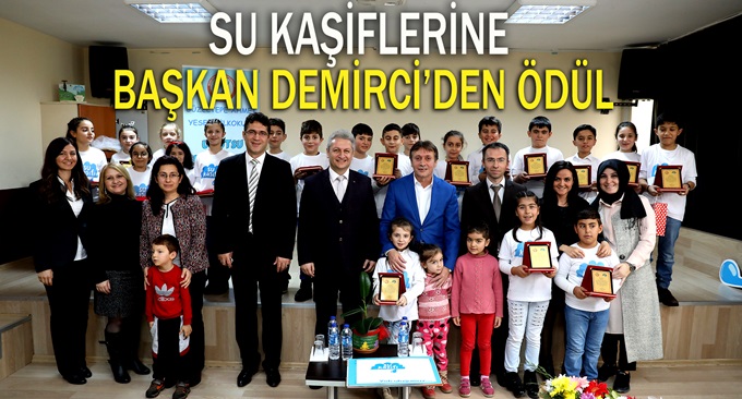 Su Kaşiflerine Başkan Demirci’den ödül