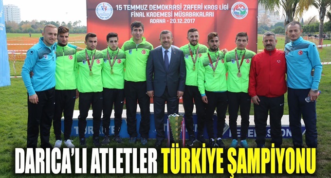 Darıcalı Atletler Türkiye Şampiyonu