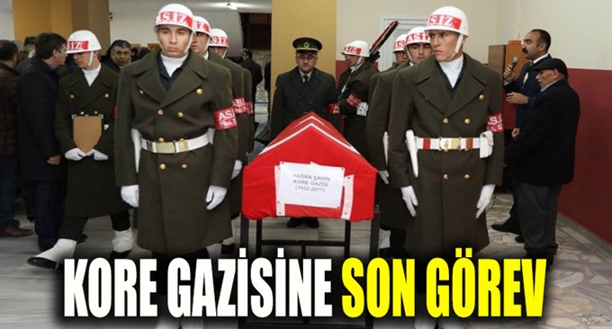 Kore Gazisine son görev