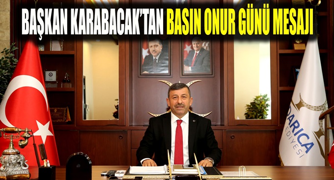 Başkan Karabacak'tan 16 Ocak mesajı