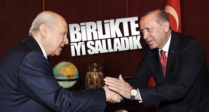 Cumhurbaşkanı Erdoğan ile Bahçeli ittifakı