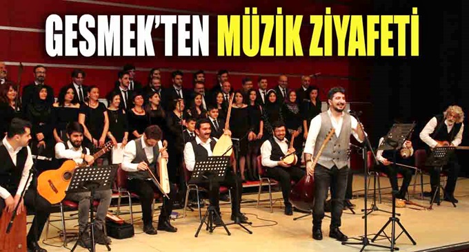 GESMEK Korosundan müzik ziyafeti