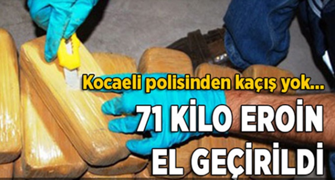 Kocaeli polisinden kaçış yok…