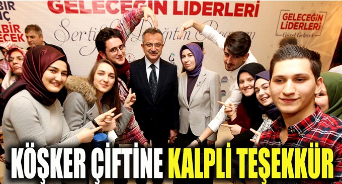 Geleceğin liderleri sertifikalarını aldı