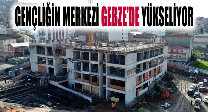 Gençliğin dev tesisi yükseliyor