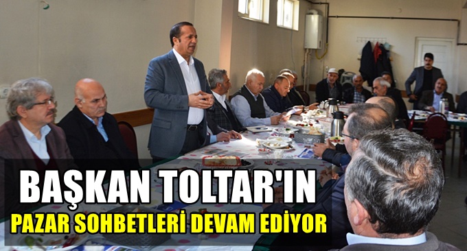 Başkan Toltar Sarışeyhlilere konuk oldu