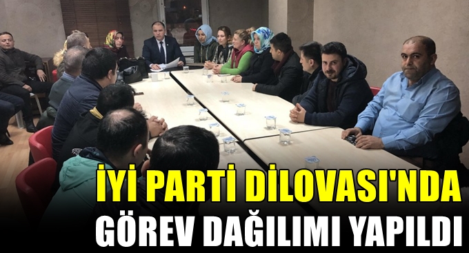 Dilovası İYİ Parti’de görev dağılımı yapıdlı