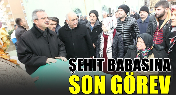 Gebze şehit babasını uğurladı!