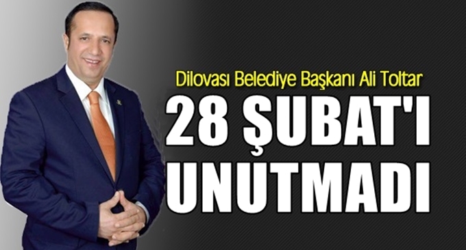 Başkan Toltar’dan 28 Şubat Mesajı