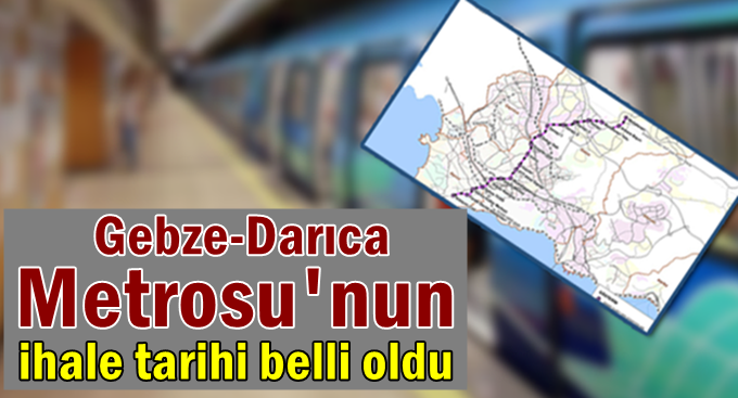 Metro için ihale tarihi belli oldu