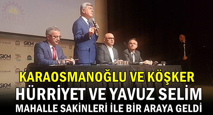 "Asıl olan gönül imar etmek"