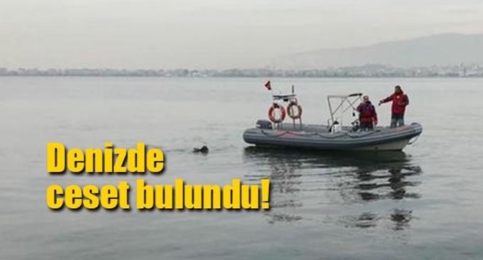 Denizde ceset bulundu!