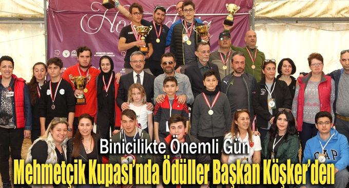 Mehmetçik Kupası’nda Ödüller Başkan Köşker’den