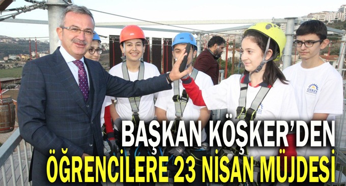 Köşker'den Macera ve Aksiyon Parkı müjdesi!